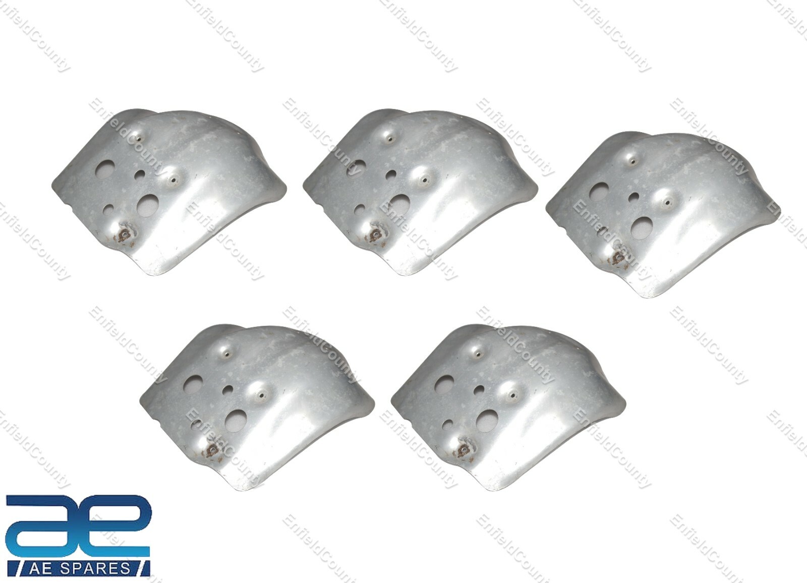 5x For Yamaha XT 500 1977 XT500 Alloy Skid Bash Plate 77-81 TT500 78-81 