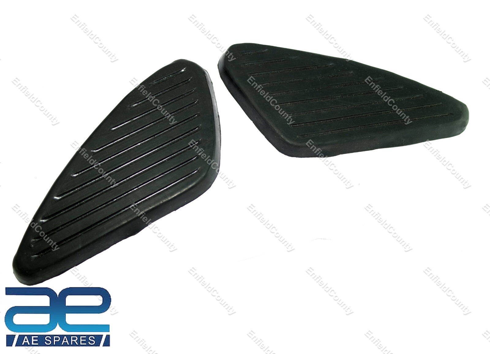 For BSA A10 A50 A65 B40 C15 Petrol Fuel Tank Knee Pad Rubber 1960 - 68 