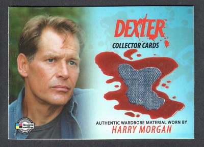DEXTER SEASON 1 & 2 (Breygent/2009) COSTUME MATERIAL CARD #DC13 HARRY MORGAN