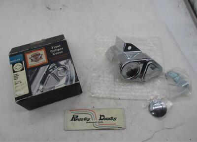 Harley Davidson Genuine NOS Chrome Front Right Caliper Cover 43973 