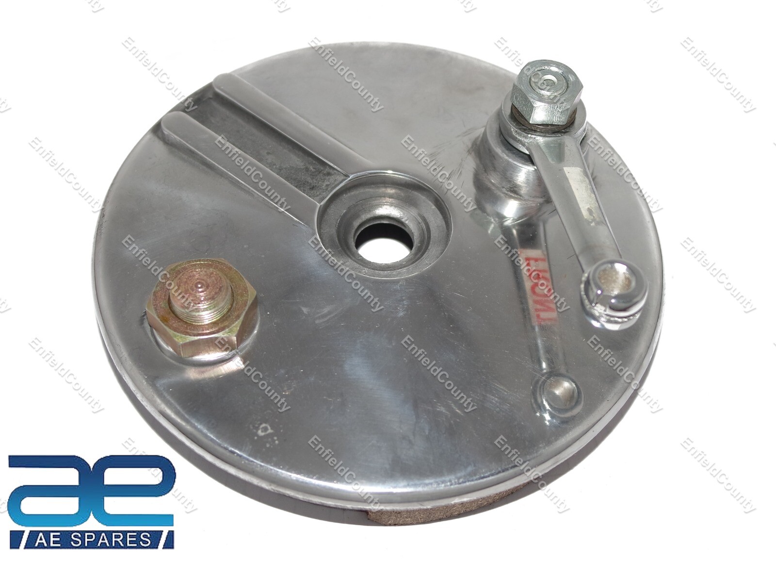 Fits Royal Enfield Complete 6.5 Inch Early Model Front Brake Assembly 