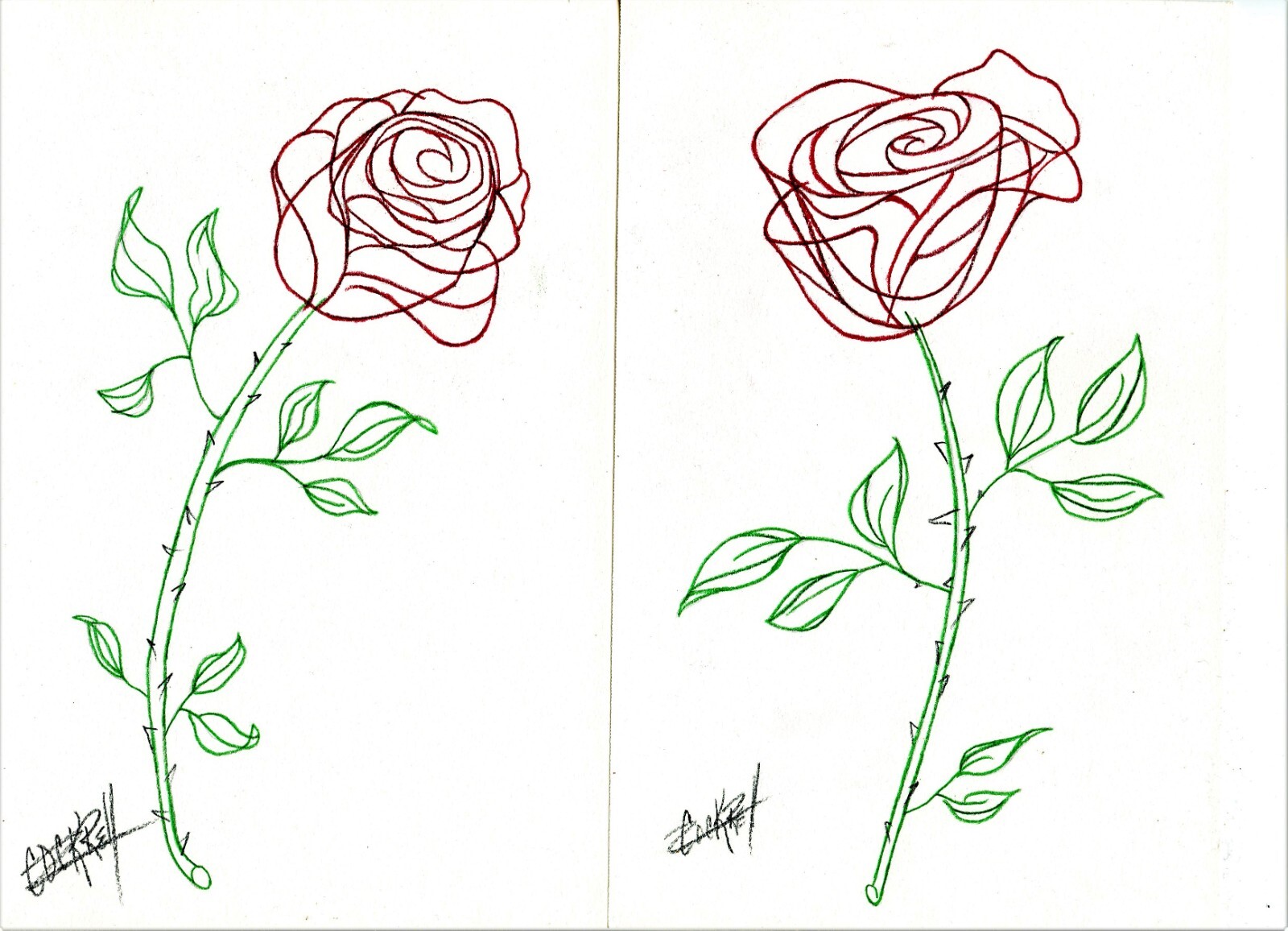 絵画 Red Rose perero_12x16_burlfr4_grande.