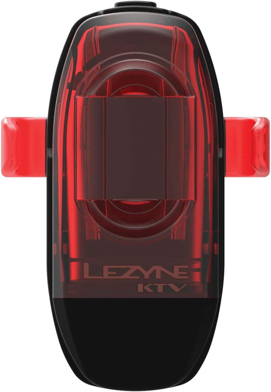 KTV Drive Pro Smart Rear Bicycle Light, Red LED, Bluetooth, Black Housing, Road,