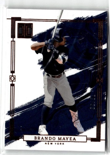 2024 Panini Impeccable - Brando Mayea #58