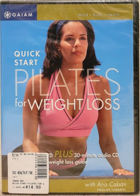 Quick Start Pilates for Weight Loss DVD, Ana Cabán - Brand New, Sealed!