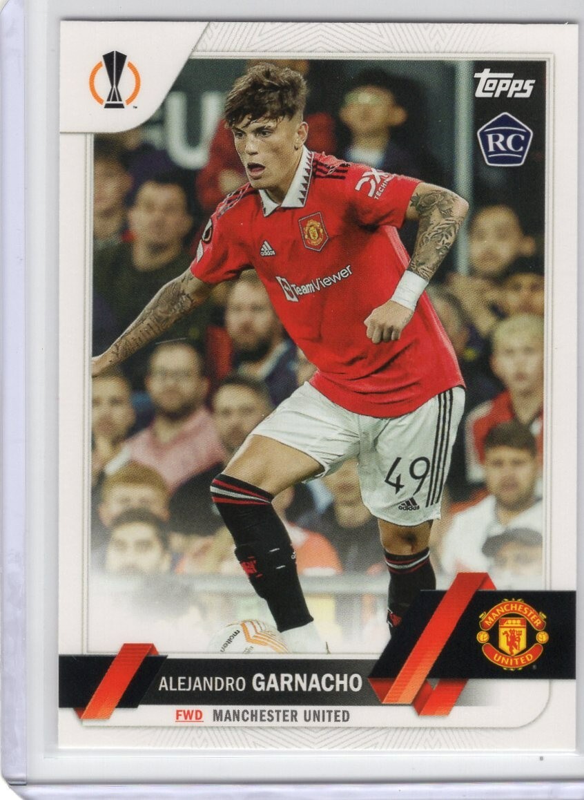 その他 2023 Topps Chrome Garnacho RC Auto RARE ALEJANDRO GARNACHO WONDERKIDS CARD 2023 TOPPS CHROME
