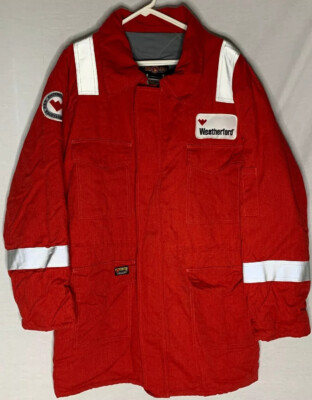 Westex Big Bill FR UltraSoft Mens XL Weatherford International Heavy Coat HRC 3