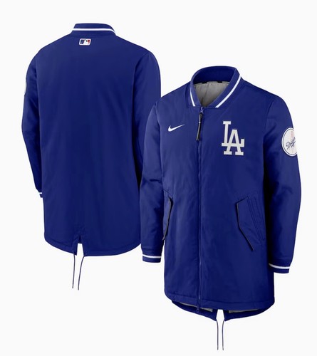 Nike LA Dodgers MLB Dugout Zip-Up Jacket Mens Large Ohtani New
