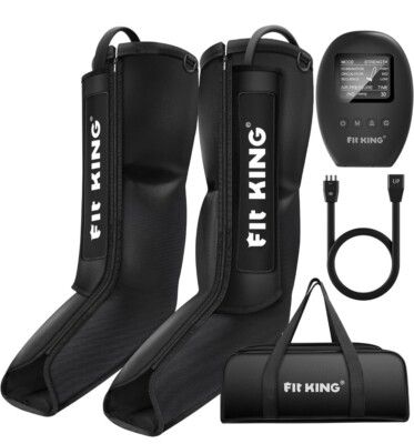 FIT KING Leg Compression Boots Massager Foot & Calf Recovery FT-068A