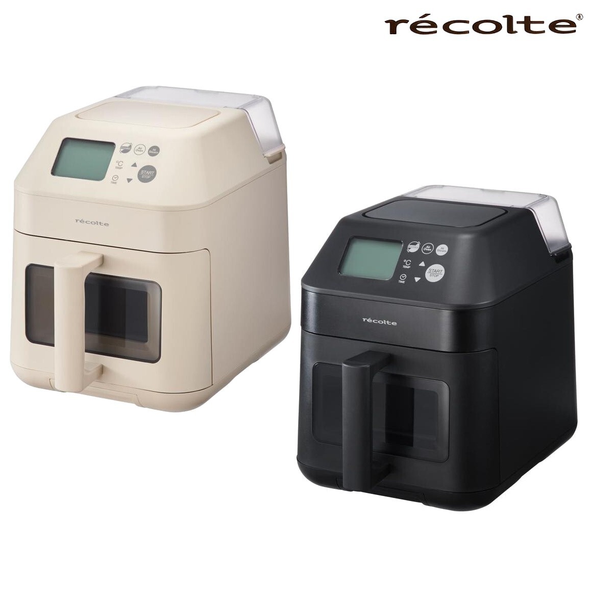 Air Oven　白色　recolte récolte High Steam Air Oven Non Fryer AC100V RAO-3 Cream