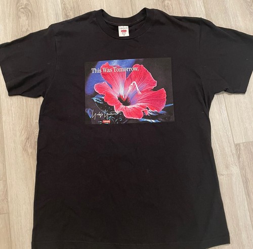 トップス Supreme Yohji Yamamoto This Was Tomorrow NEW Supreme X Yohji Yamamoto This Was Tomorrow Tee Black
