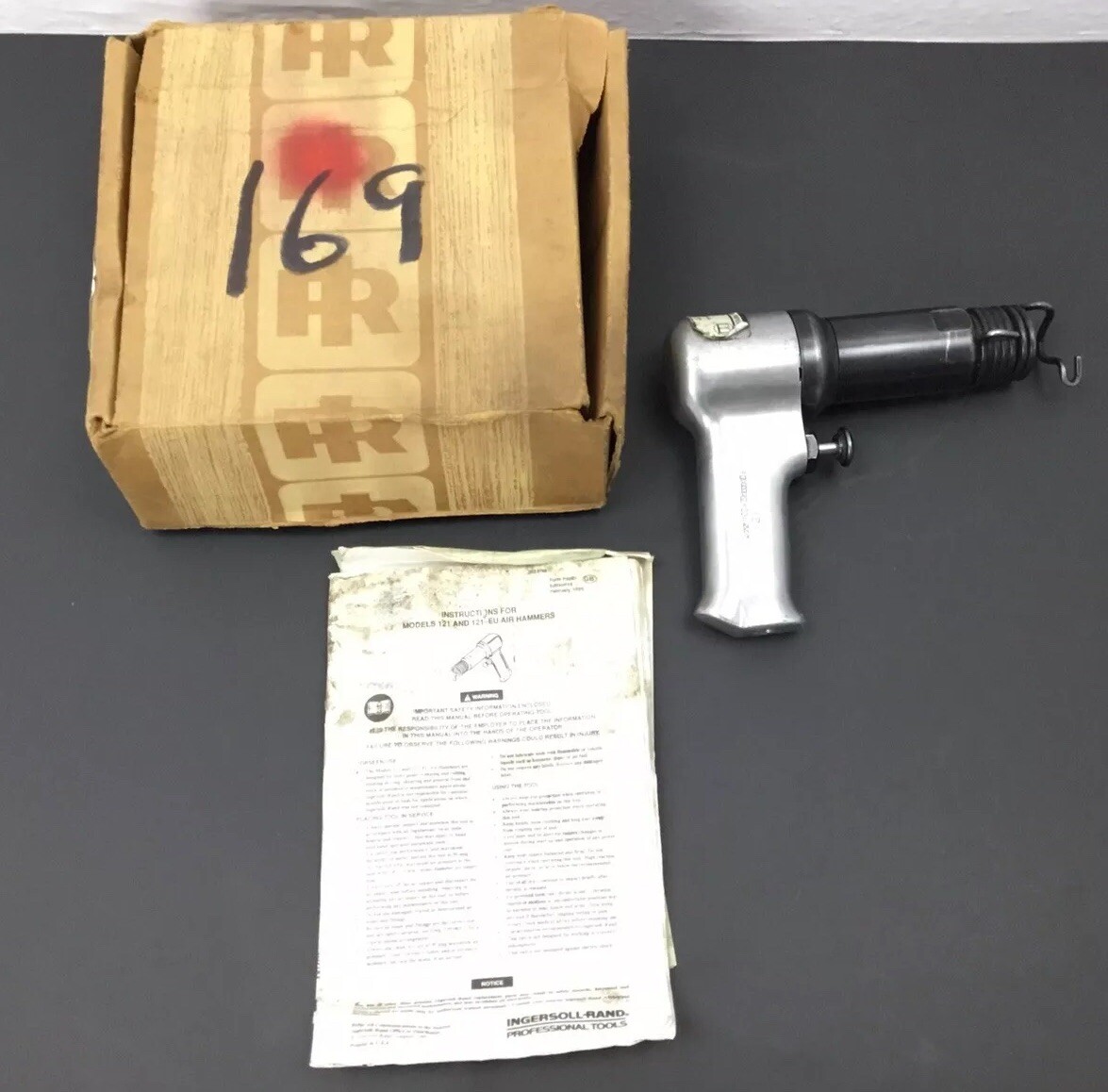 Ingersoll Rand 121 Super Duty Air Hammer 121/Q 121Q Pneumatic
