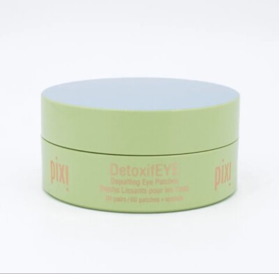Pixi Skintreats DetoxifEYE Caffeine Cucumber Depuffing Eye 60 Patches NEW IN BOX