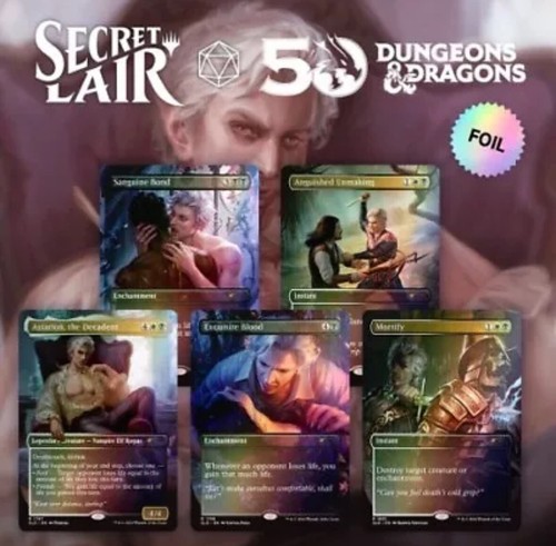 マジック：ザ・ギャザリング Secret Lair D&D: ASTARION'S THIRST Foil Secret Lair x Dungeons & Dragons®: Astarion's Thirst
