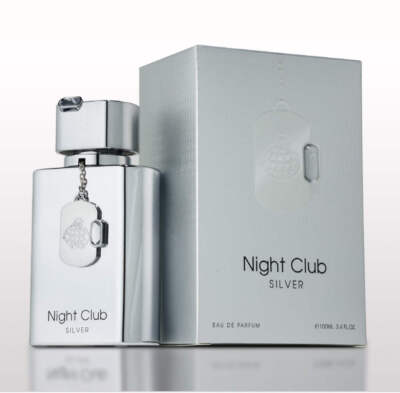 Night Club Silver EDP Perfume By Fragrance World 3.4oz / 100ml