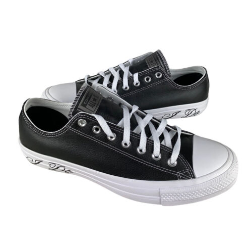 НОВЫЕ мужские кожаные свадебные туфли Converse Chuck Taylor All Star Ox для молодоженов 11