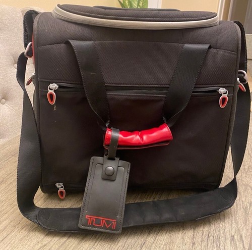 TUMI Ducati Shoulder Bag - Black and Red | eBay
