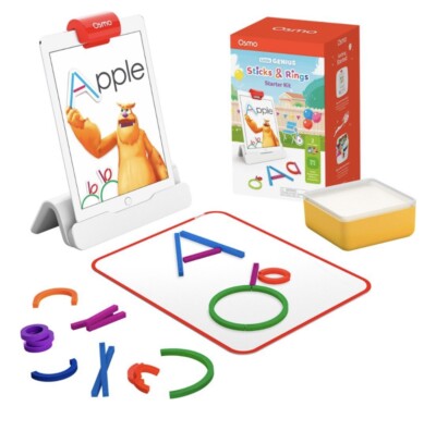 Osmo Little Genius Sticks And Rings Starter Kit For iPad- new