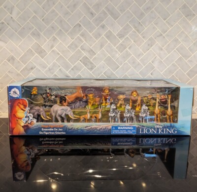 Disney Store The Lion King Mega 18 Piece Figure Set NEW Toy Animal Figurines 