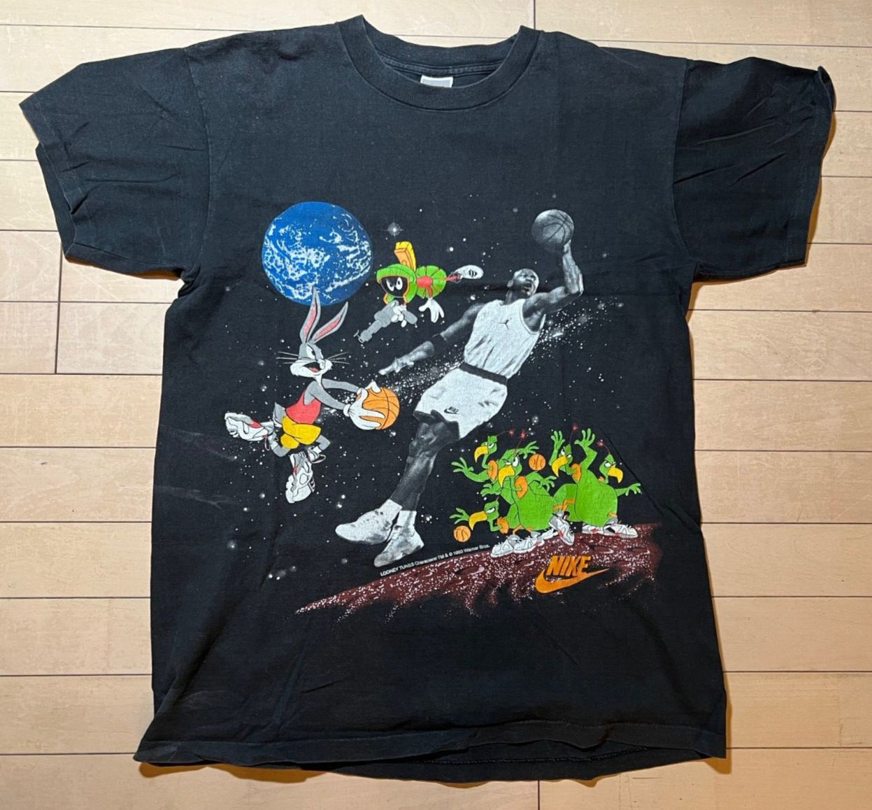 Vintage 1993 Nike Air Michael Jordan Looney Tunes Space Jam