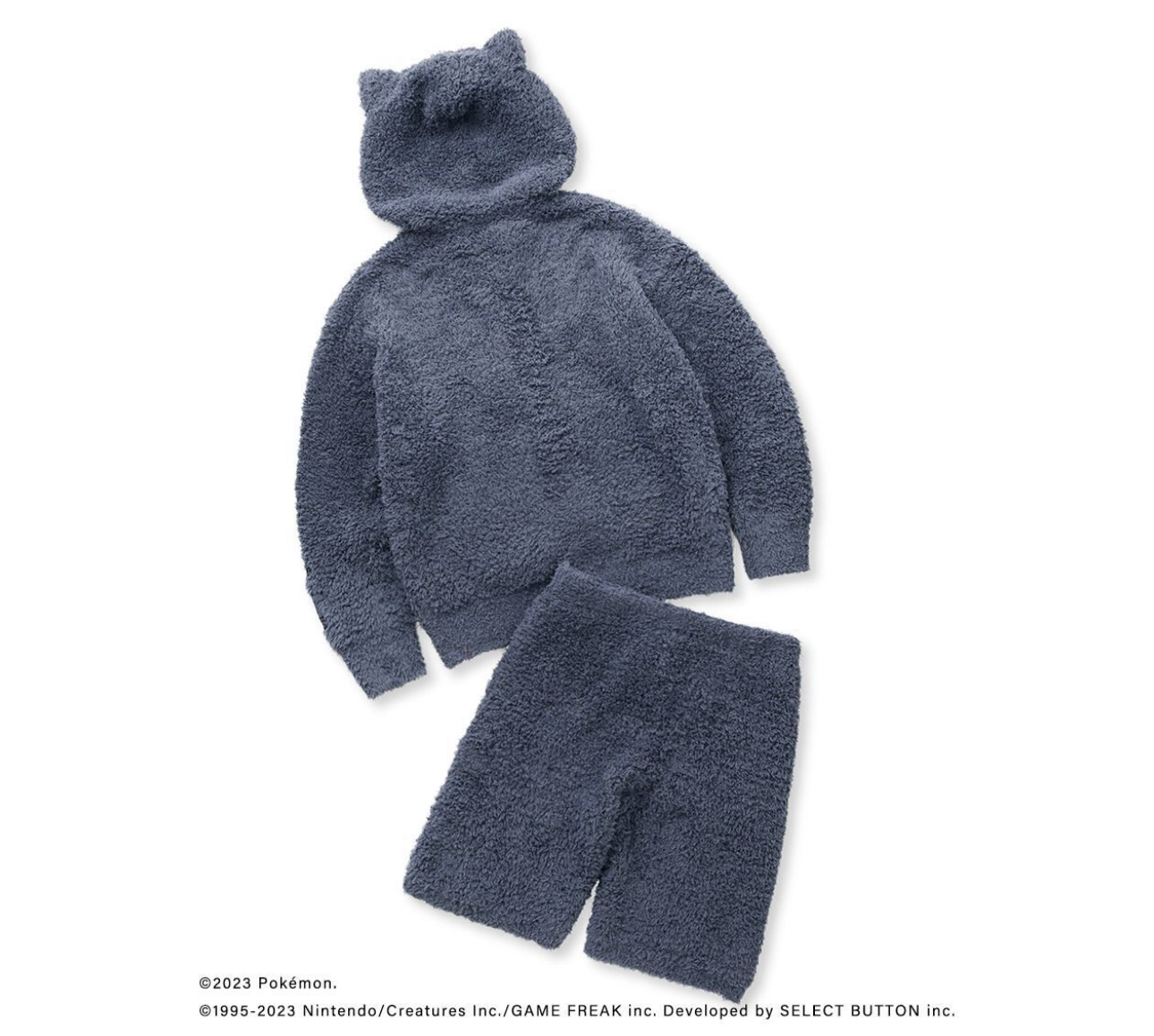 Pre-owned Gelato Pique Pajamas Parka & Shorts Mens (unisex) Pokemon Snorlax Sleep M Size In Multicolor