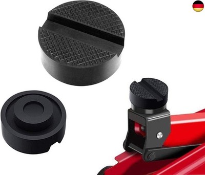 ThxMadam 2 Stück Wagenheber Gummiauflage,Universal Gummi Auflage Jack Pad für W