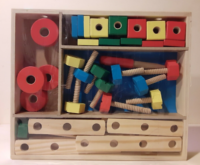 Melissa Doug Construction Set In A Box NEW eBay