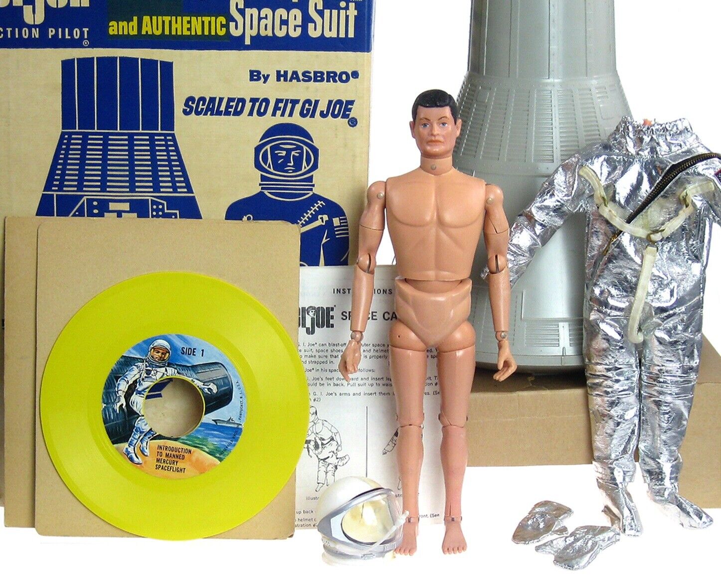 Vintage 1960's GI Joe Space Capsule w/Foreign Astronaut Vintage 1960's GI Joe Space Capsule w/Foreign Astronaut