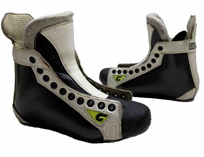 GRAF Custom [ 3.5 D R] Ice Hockey Player Skates Pair - BOOTS ONLY - Composite