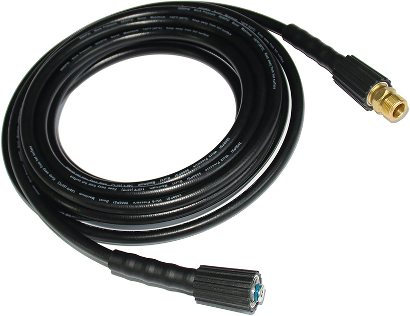 Pressure Washer Extension Hose Replacement Adapter 50Ft 3000 Psi High Power