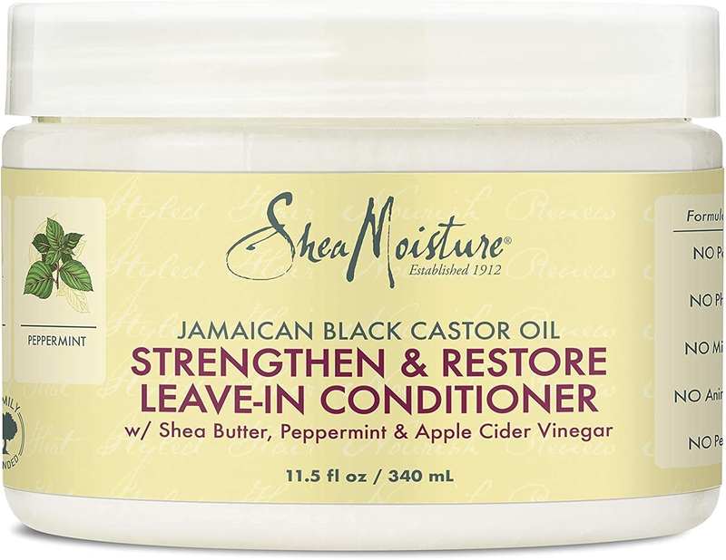 Shea Moisture Jamaican Black Castor Oil Strengthen & Restore Leave-In Conditione