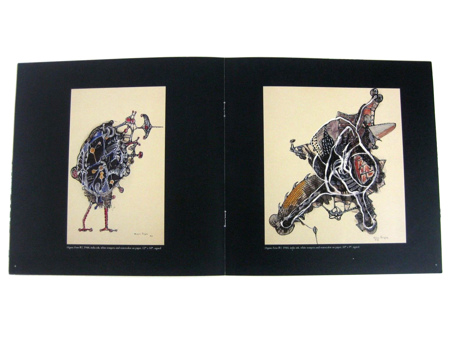 Charles Seliger Surreal Biomorphic Drawings Art Exhibit Catalog New York 1997