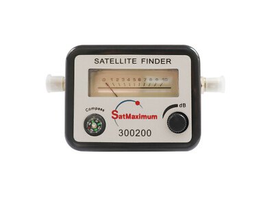Analog Satellite Finder Strength Signal Meter Satellite Detector With Compass