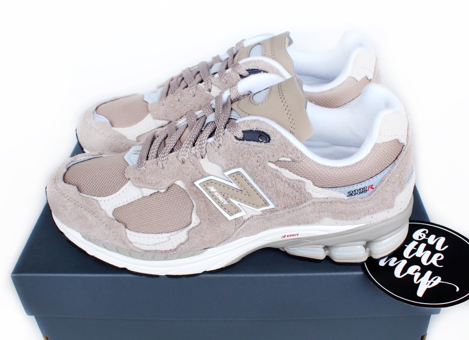 New Balance 2002R Protection Pack Khaki Driftwood Beige UK