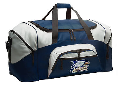 Georgia Southern Eagles Duffle Bag BEST Large Gym Bag LOADED w/ (Best Large Duffle Bag)