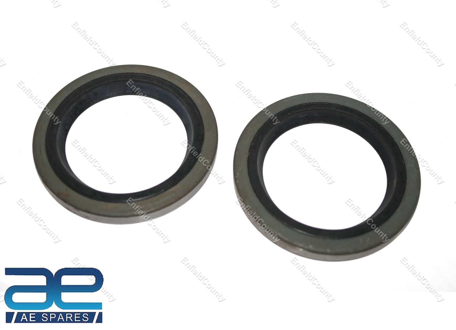 Pair Front Wheel Inner Brake Drum Bearing Seal 300208 For Willys Jeeps 