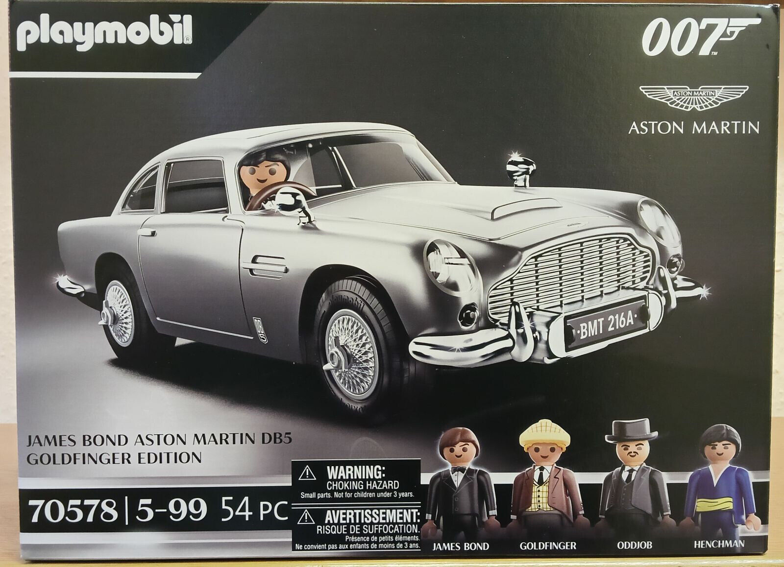 Playmobil 70578 James Bond Aston Martin DB5 Goldfinger  Neu OVP New Sealed