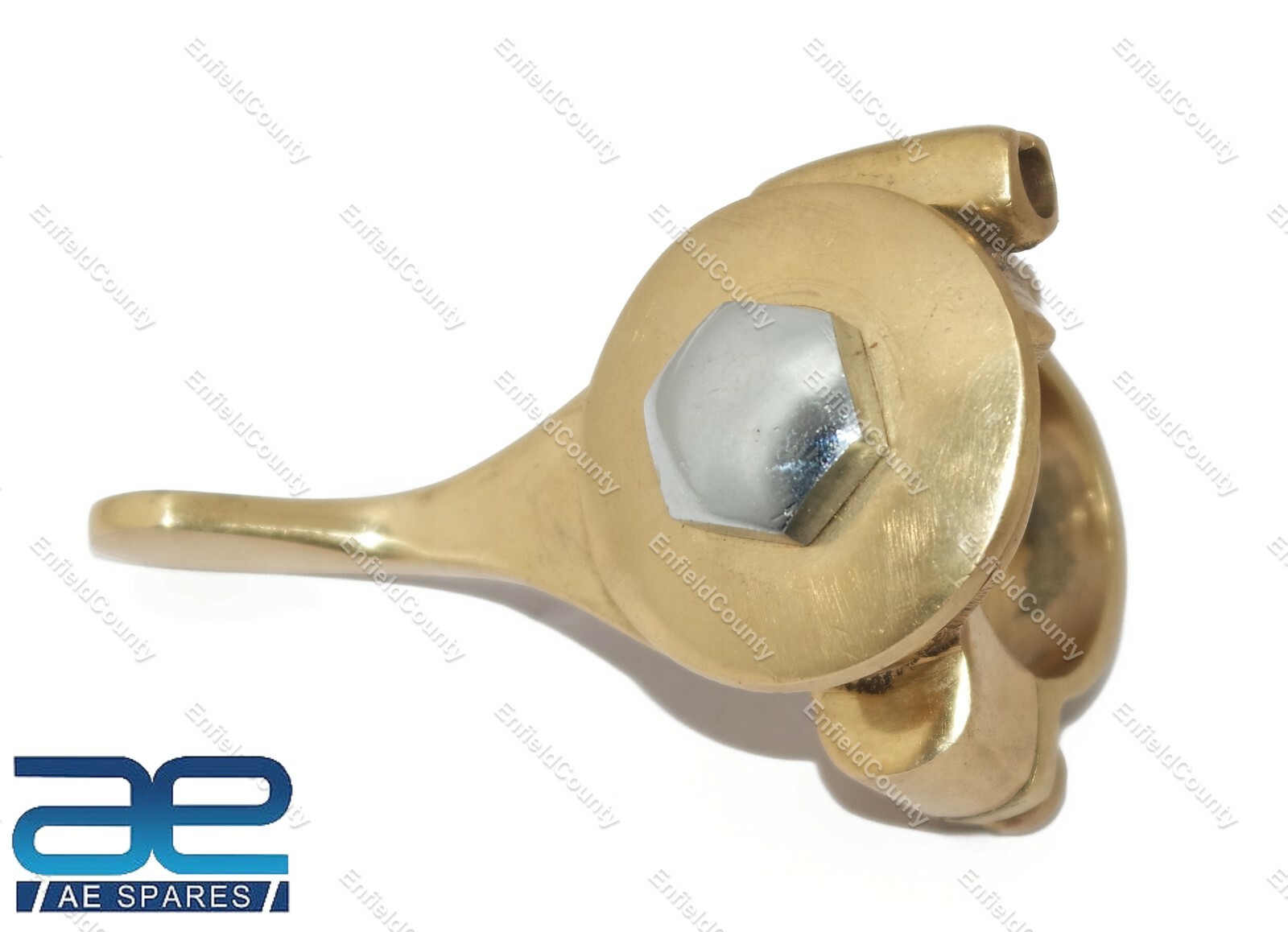 Air Choke Mag Lever Brass LH Side 1" Handlebar For NORTON BSA TRIUMPH AJS 