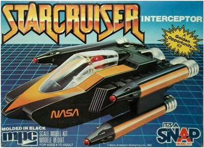 Starcruiser Interceptor Scale Model Kit - MPC - Gerry Anderson