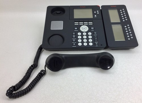 AVAYA 9650 IP VOIP DISPLAY PHONE W/ SBM24 EXPANSION MODULE E1216