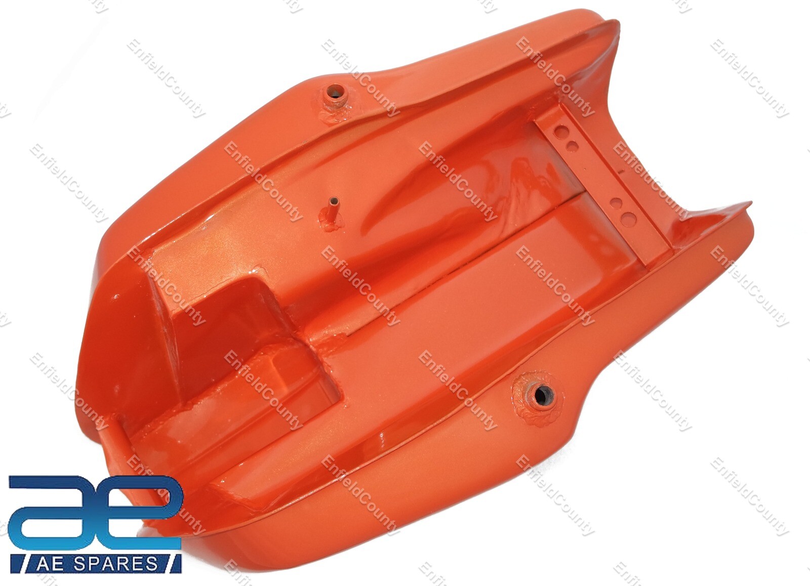For BMW R100 Rt Rs R90 R80 R75 Orange & Silver Petrol Fuel Gas Tank Steel 