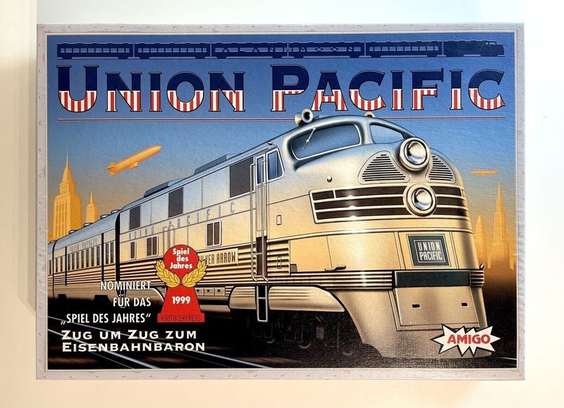 Union Pacific (1999) Board Game – Board Game Guys
