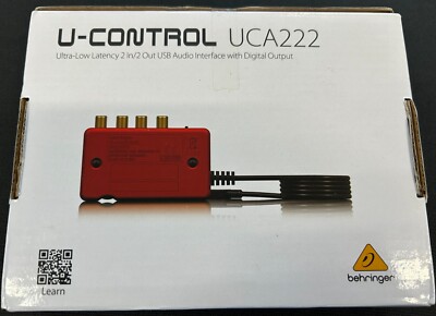 NEW Behringer digital output USB audio interface UCA222 U-CONTROL Free Shipping