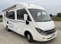 Burstner Aviano i645 4 berth rear kitchen rear washroom A class motorhome