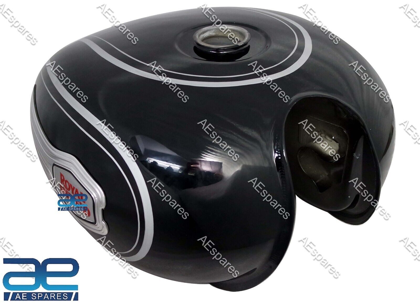 For Royal Enfield Bullet 500cc Gas Petrol Fuel Tank With Badges 866262 