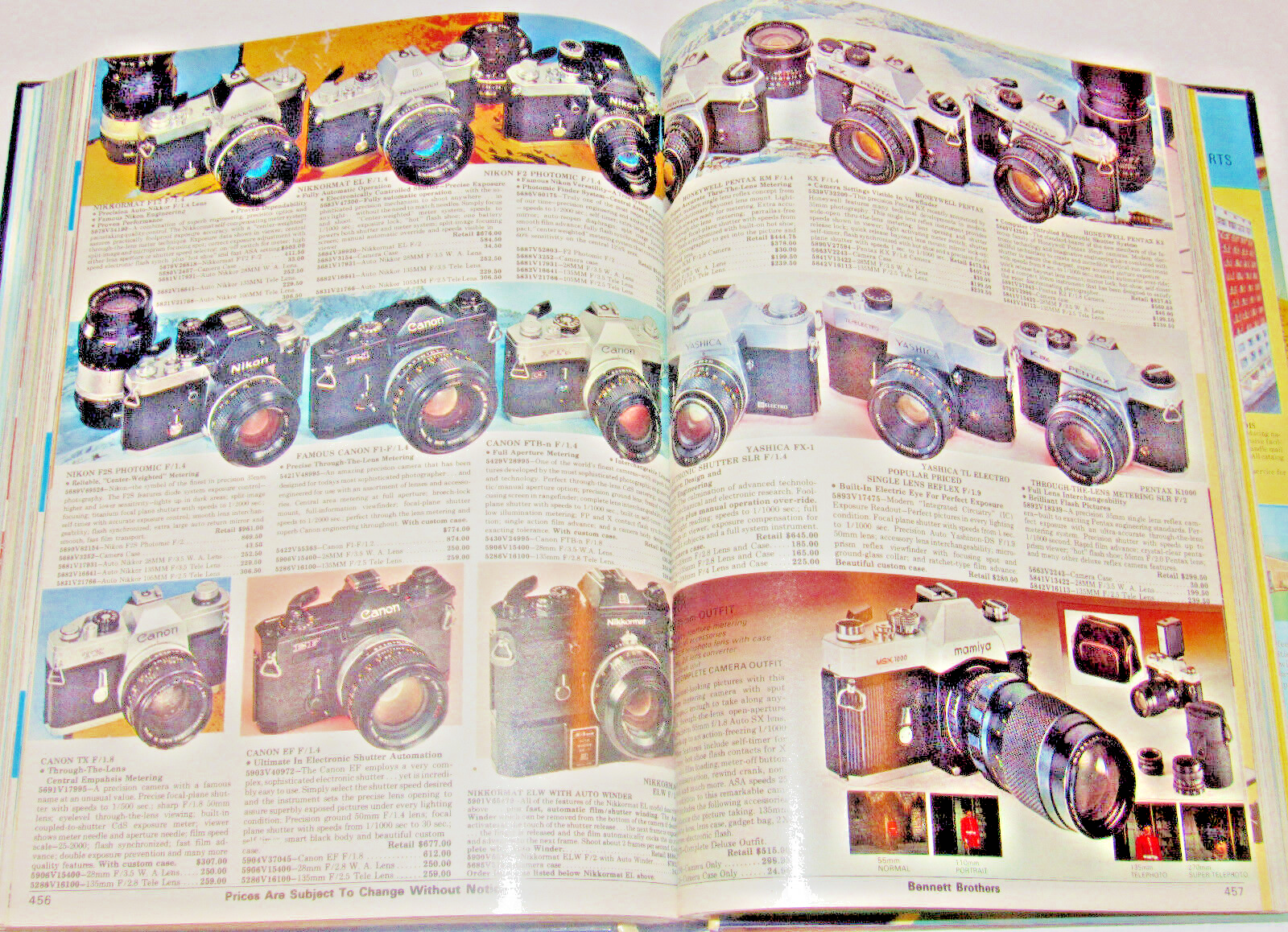 VINTAGE 1977 CATALOG! LED WATCHES/CAMERAS/ELECTRONICS/FLIP