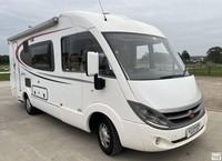 Burstner Aviano i645 4 berth rear kitchen rear washroom A class motorhome
