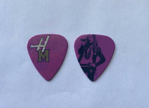 HANNAH MONTANA - MILEY CYRUS Photo Guitar Pick Purple #2 Disney