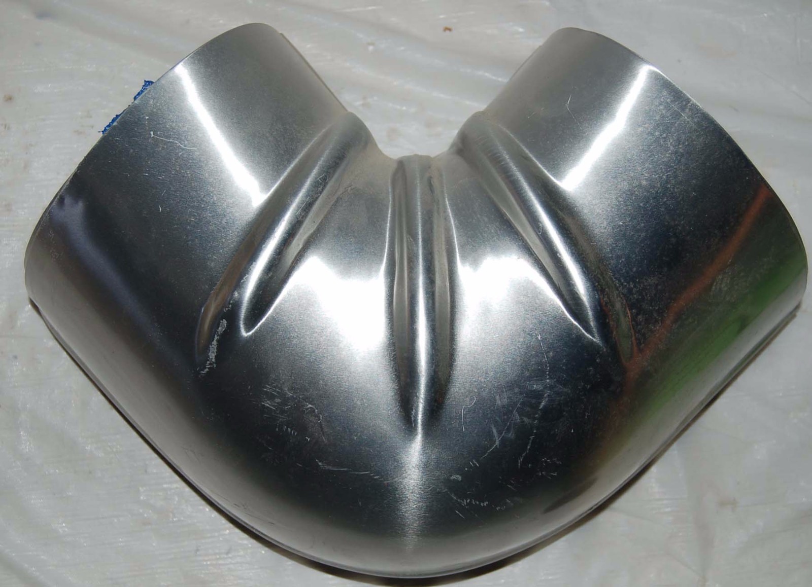 QTY (5) Outside Elbow Covers #9 90° Aluminum WeatherJacs Elbow Cover HVAC Jacket