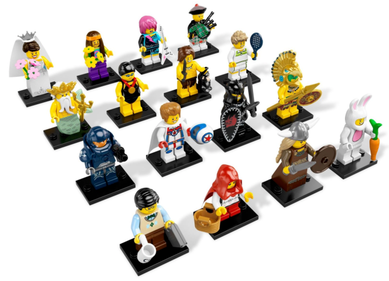 LEGO NEW 8831 SERIES 7 MINIFIGURES ALL 16 AVAILABLE YOU PICK YOUR FIGURES